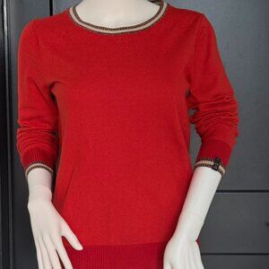 Scotch & Soda Women's Size S Red Wool-blend Jumper